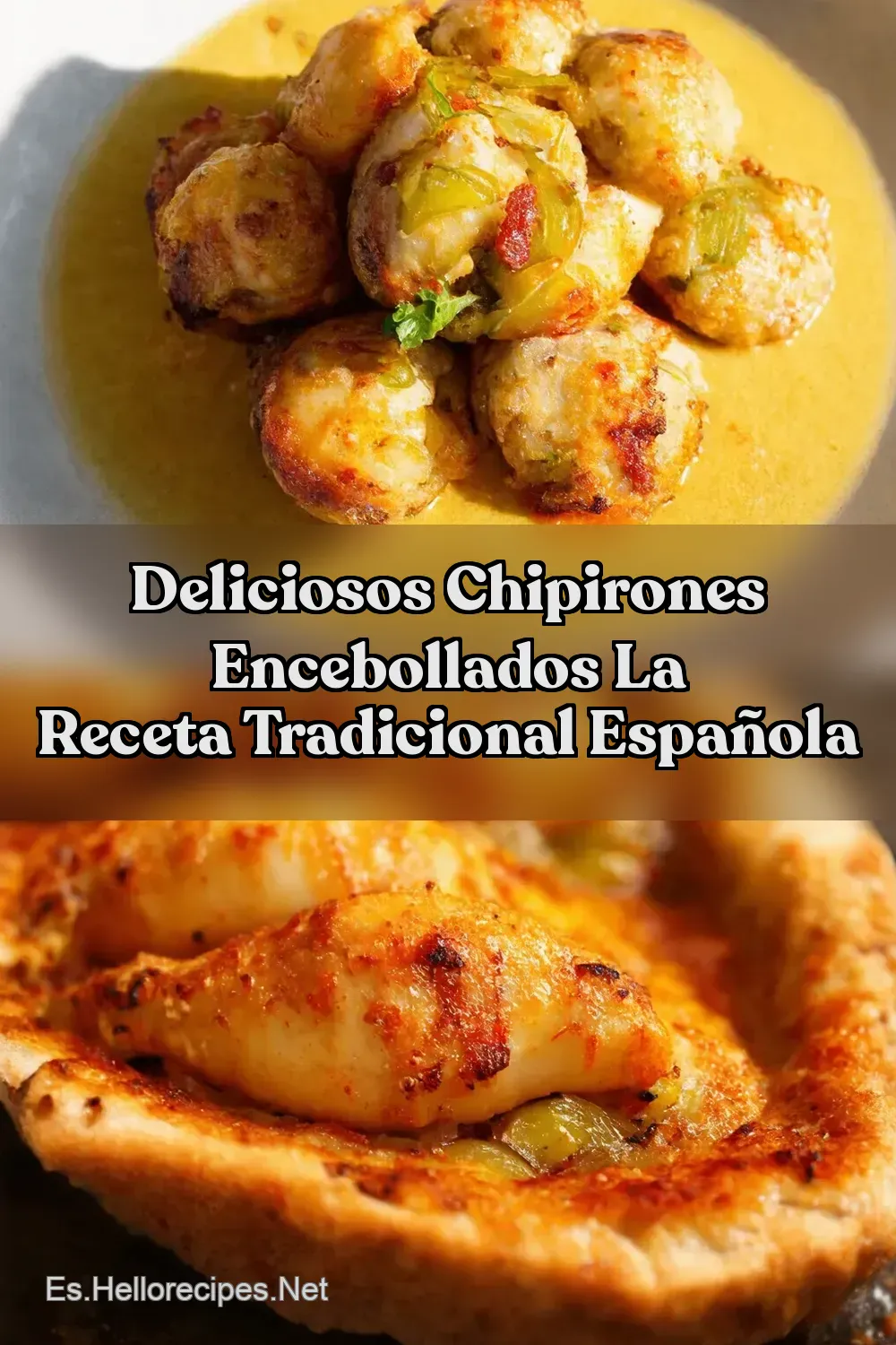 Chipirones Encebollados Receta de Tapas Fácil y Deliciosa