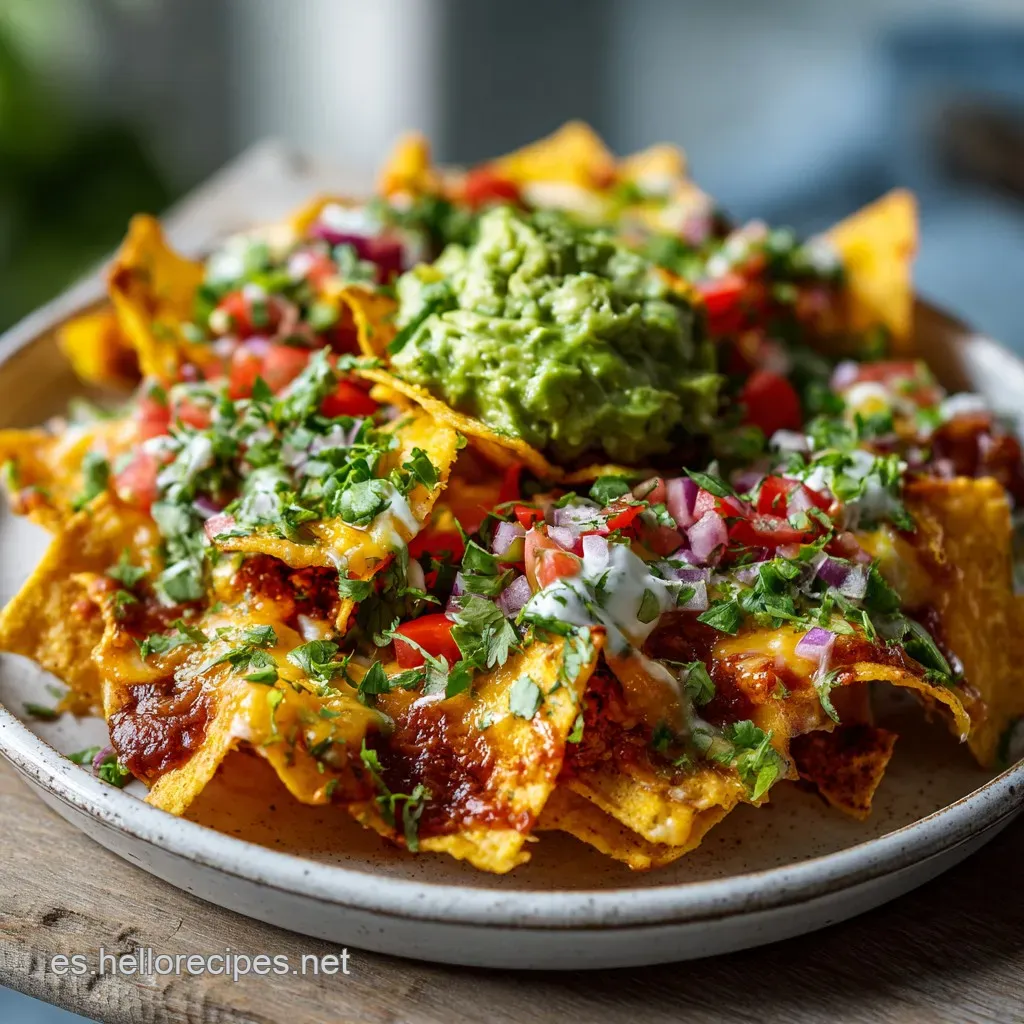 Receta De Nachos Con Guacamole In 20 Minutes ES Hello Recipes
