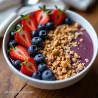 A&ccedil;ai Bowl Receta Casera Tu Desayuno Energ&eacute;tico F&aacute;cil