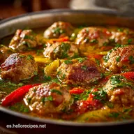 Alb&oacute;ndigas de Pollo Jugosas en Salsa de la Abuela Recetas F&aacute;ciles