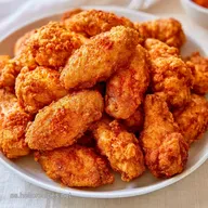 Alitas De Pollo Crujientes en Freidora