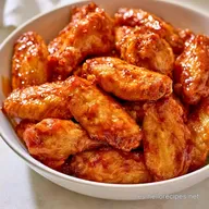 Alitas de Pollo Miel Crujientes