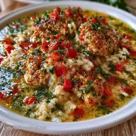 Arroz Caldoso Con Pollo para 4 Personas