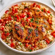 Arroz con Pollo en Sartén