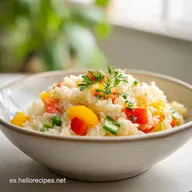 Arroz con Verduras Receta: Para 4 Raciones