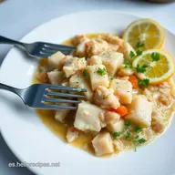 Bacalao a la Portuguesa F&aacute;cil: Receta de la Abuela!