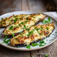 Receta con Berenjena al Horno: Crujiente