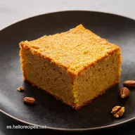 Bizcocho de Zanahoria Casero Receta F&aacute;cil con Nuez