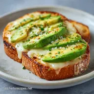 Bocadillo De Queso Y Aguacate En 15 Min