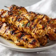 Brochetas De Pollo para 4 Personas