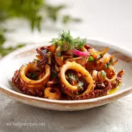 Calamares Encebollados: Receta Tradicional para 4