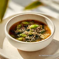 Caldo de Miso para 4 Porciones en 20 Minutos
