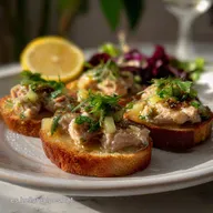 Smoked Mackerel Pt Canap Recipe: Aperitivo Gourmet