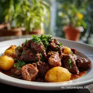 Carne Guisada con Patatas F&aacute;cil y Casero