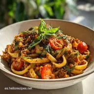 Receta con carne picada r&aacute;pida: Pasta en 20 Minutos