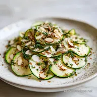 Carpaccio de Calabac&iacute;n C&iacute;trico
