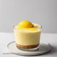 Cheesecake de Lim&oacute;n en Vasitos F&aacute;cil y Delicioso