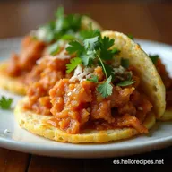 Tostadas de Tinga Estilo Rick Not mine Credit belongs to