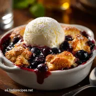 Cobbler M&aacute;gico de Lim&oacute;n Receta r&aacute;pida cremosa y perfecta para el verano