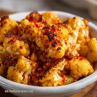 Receta de Coliflor al Horno: Crujiente