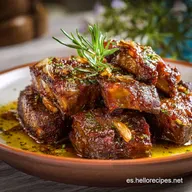 Costillas de Cerdo al Ajillo: Receta Cl&aacute;sica y Tierna