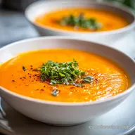 Crema De Calabaza Sedosa para 4 Personas