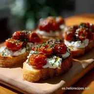 Bocado De Viernes Por La Noche Con Crostini De Tomate