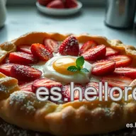 Galette de Fresas: Receta Galette F&aacute;cil y Deliciosa
