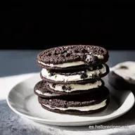 Galletas de Cookies and Cream Mi Secreto para unas Oreo Caseras