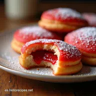 Receta Galletas de Terciopelo Rojo con Frosting de Queso Crema