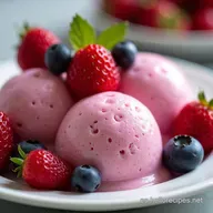 Helado Casero Yogur Moras Fresquito y Sin Heladera