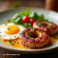 Huevos Rotos con Chistorra F&aacute;ciles Receta de Casa