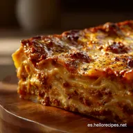 Lasagna Original Italiana: Ragu de 3 Horas y B&eacute;chamel Perfecta