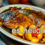 Lubina al Horno con Patatas: &iexcl;Receta F&aacute;cil y Deliciosa!