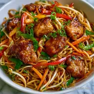 Noodles De Arroz Para 4 Personas