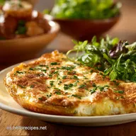Omelette de queso de cabra y esp&aacute;rragos: Estilo Franc&eacute;s