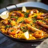 Paella Valenciana para 4 raciones (1h 5min)