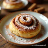 Pan de Cinnamon Roll Casero La Receta de la Abuela