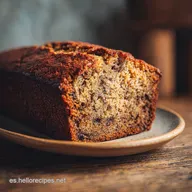 Pan De Platano Receta F&aacute;cil para 10 Porciones