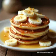 Pancake de Avena y Banano Mi Secreto para un Desayuno F&aacute;cil