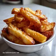 Papas Fritas Crujientes de Manzana en Air Fryer: El Snack Perfecto