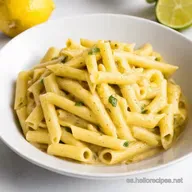 Pasta al Lim&oacute;n Cremosa La Receta Italiana M&aacute;s F&aacute;cil