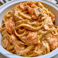 Pasta con Salmón Ahumado y Nata en 25 Minutos