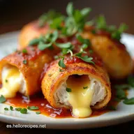 Pechugas de Pollo Rellenas de Jam&oacute;n y Queso Jugosas y Crujientes