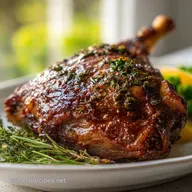 Pierna de Cordero al Horno con Patatas - Receta Jugosa