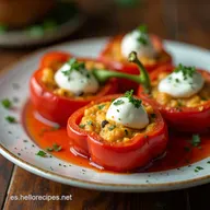 Comida Keto Espa&ntilde;ola Pimientos Rellenos Como los de la Abuela