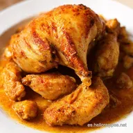 Pollo a la Cerveza de la Abuela Receta Espa&ntilde;ola F&aacute;cil