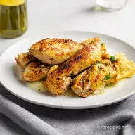 Comidas Saludables Pollo a la Plancha Estilo Mediterr&aacute;neo