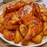 Pollo Al Horno para 4 Personas