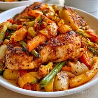 Pollo al Horno Crujiente